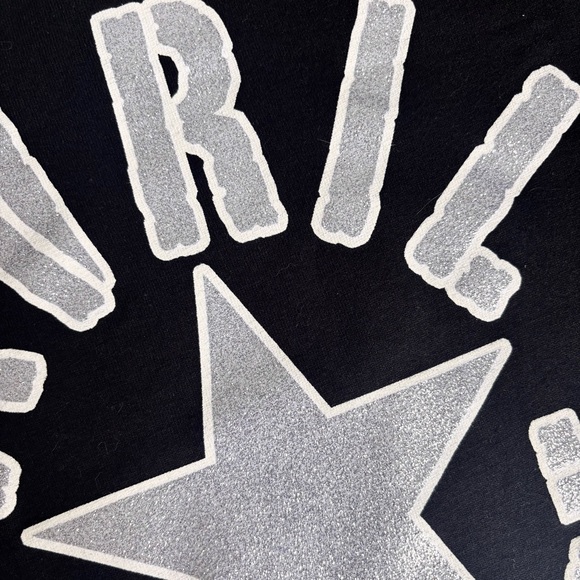 NWT Hot Topic Avril Lavigne glitter star logo t-shirt - Picture 5 of 6